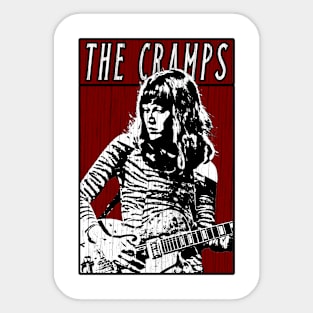 Vintage Retro The Cramps Sticker